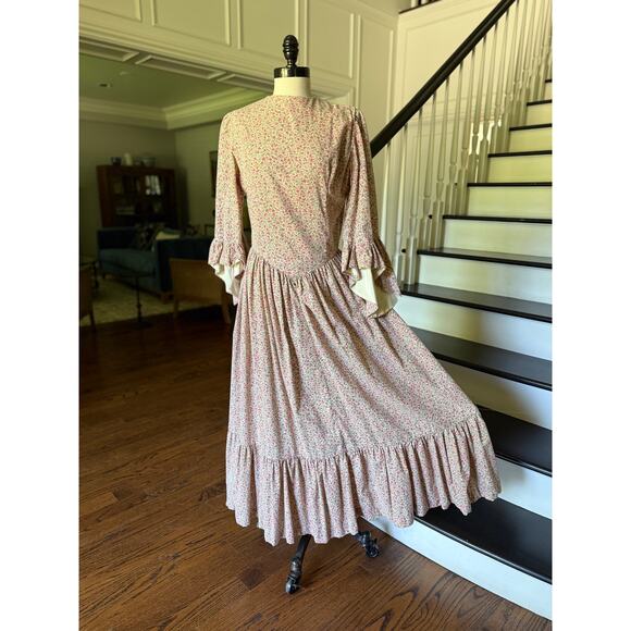 Size 10-12 Prairie Pioneer Victorian Colonial Costume Reenactment Trek Hamilton - Picture 2 of 12